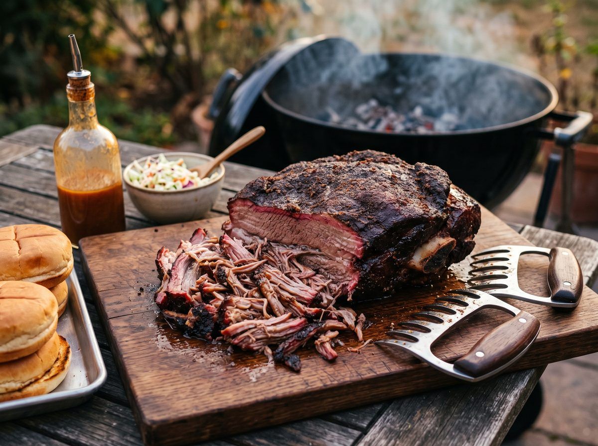 Pulled pork: рваная свиная лопатка