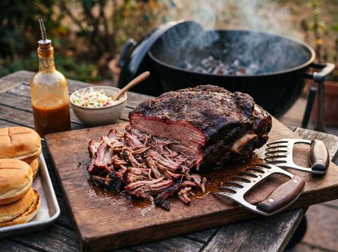 Pulled pork: рваная свиная лопатка